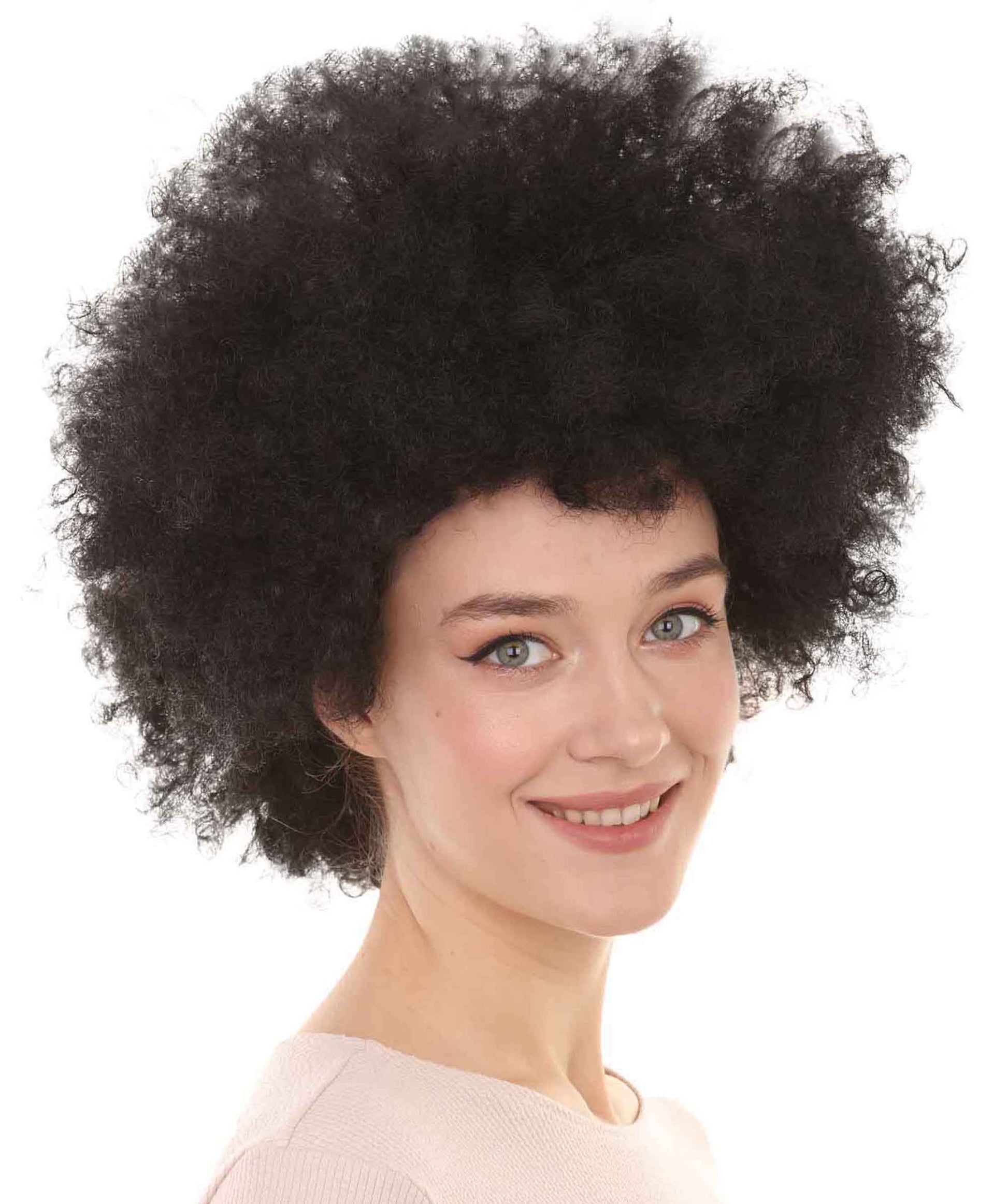 Black Super Size Jumbo Party Halloween Wig