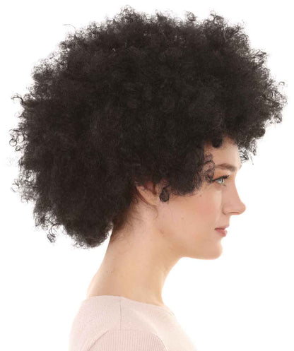 Black Super Size Jumbo Party Halloween Wig