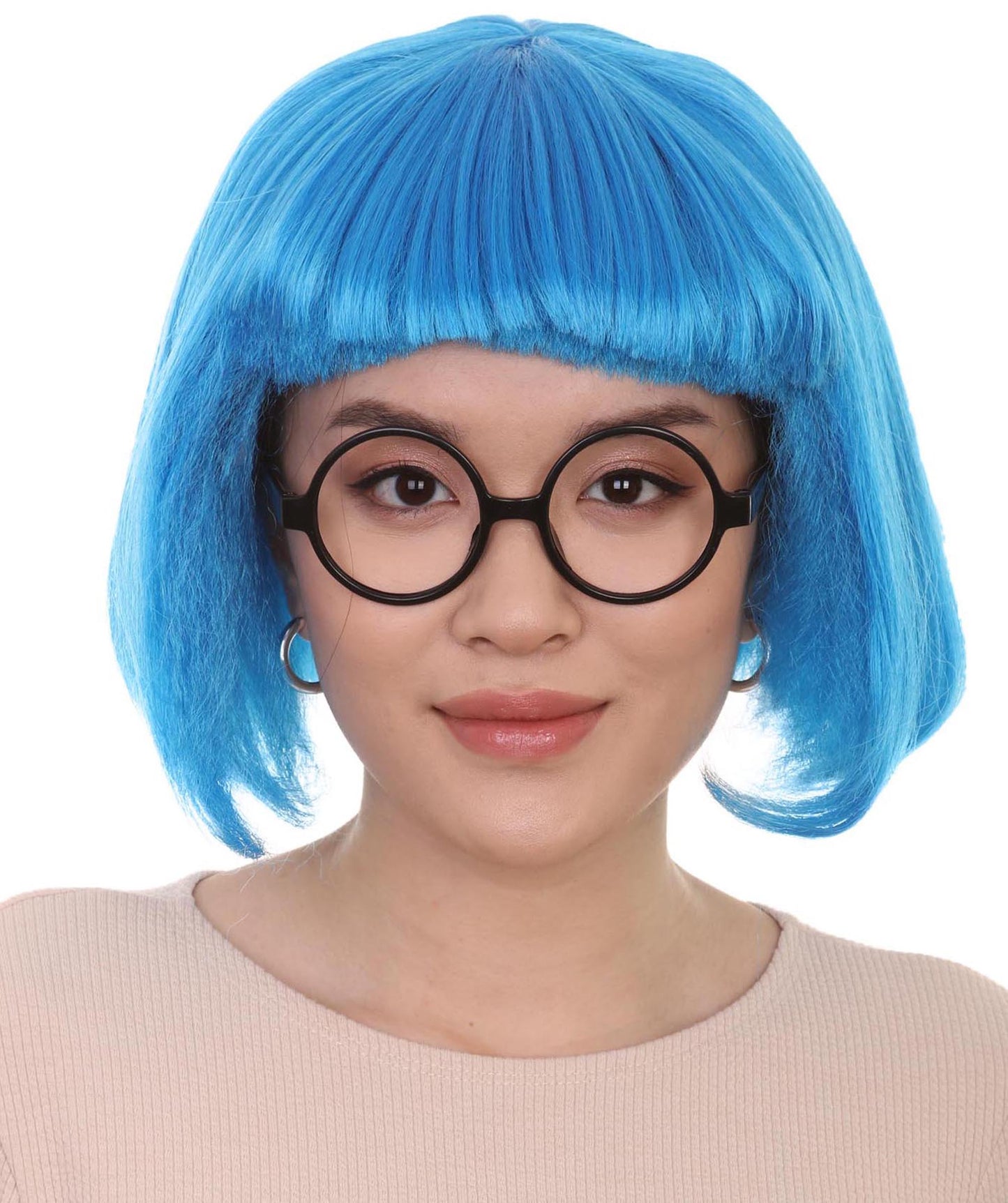 Blue Fashion Edna Multiple Colors Bob Wig