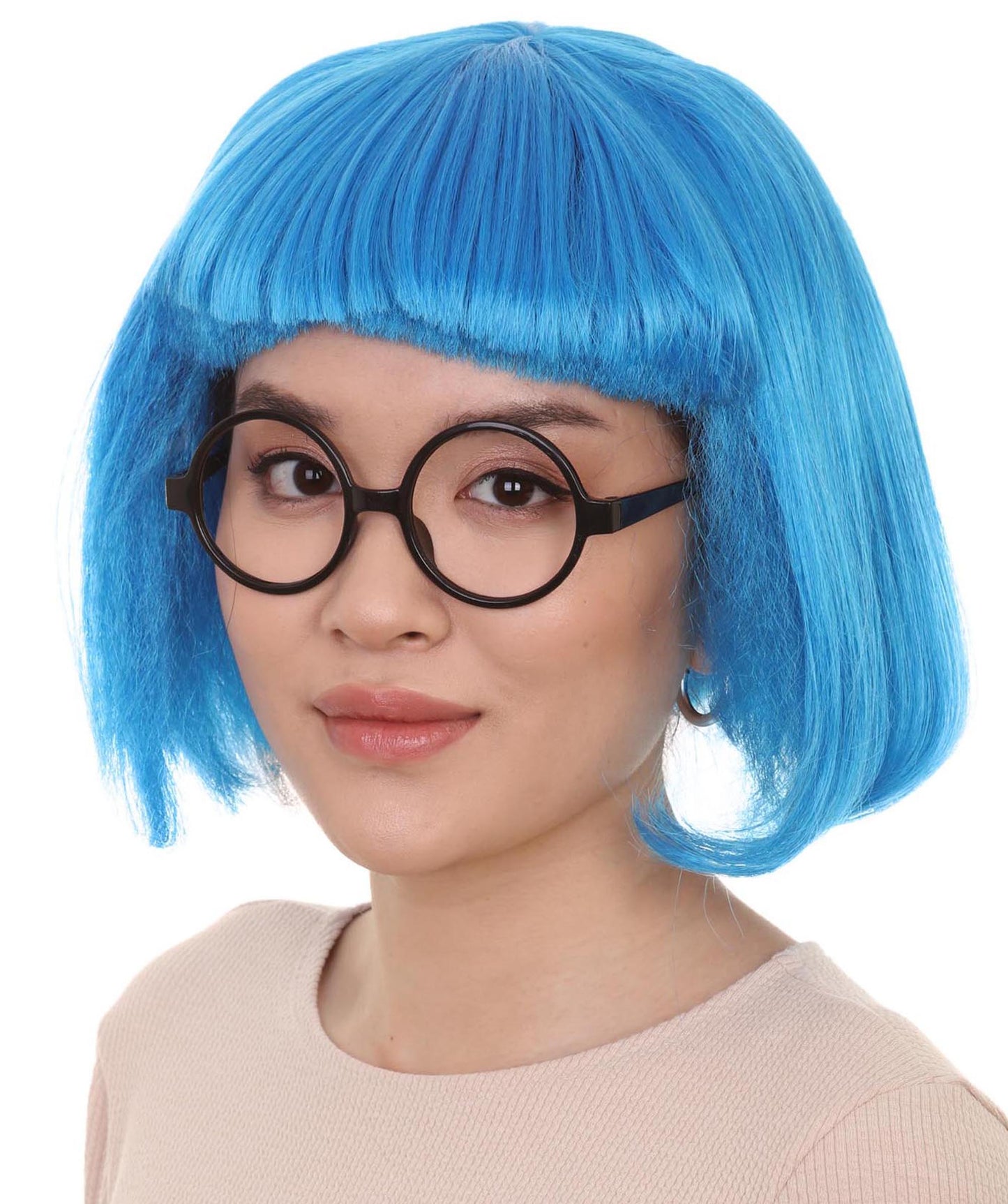 Blue Fashion Edna Multiple Colors Bob Wig