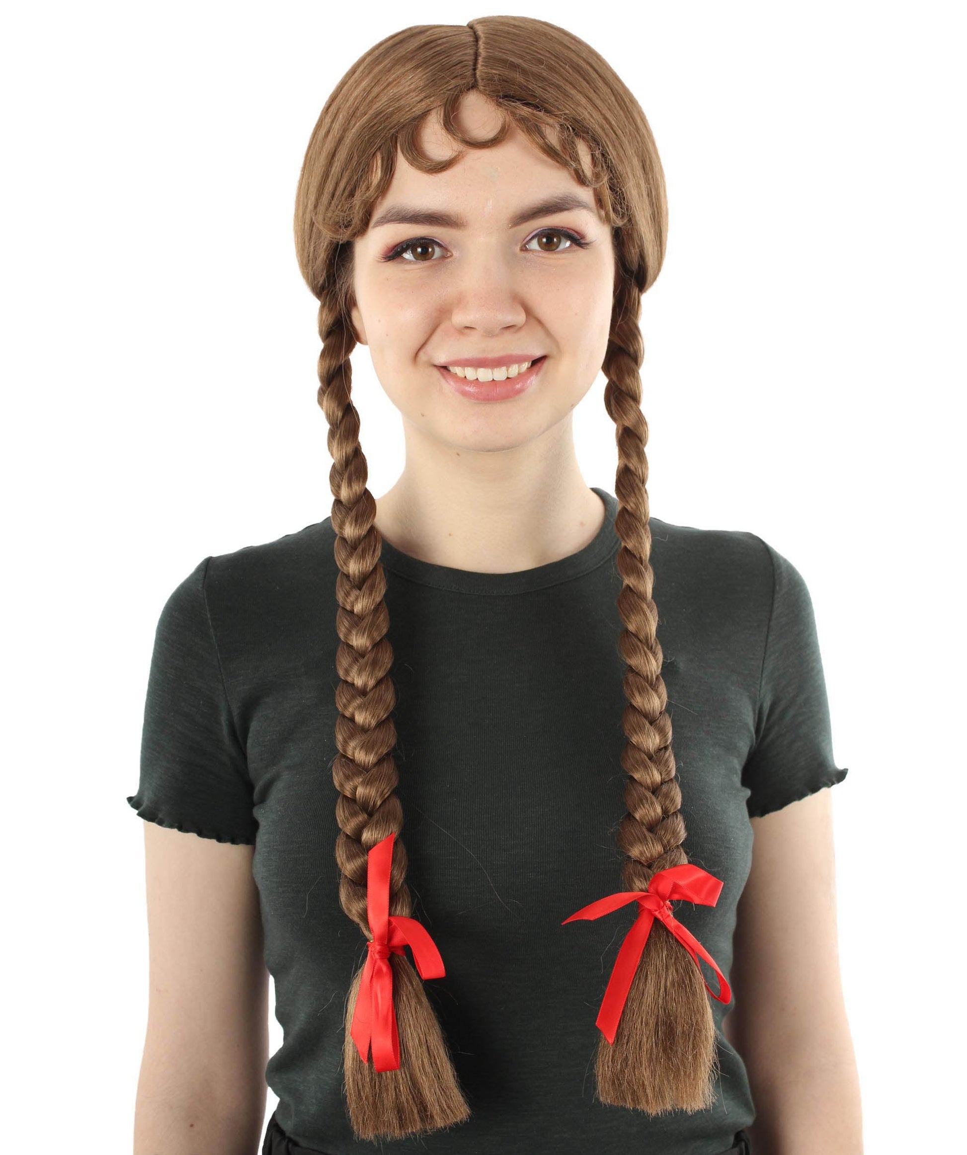 Light Brown Multiple Colors Option Long Braided Wig