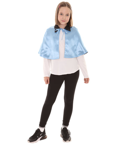 Blue Vampire Cape Costume