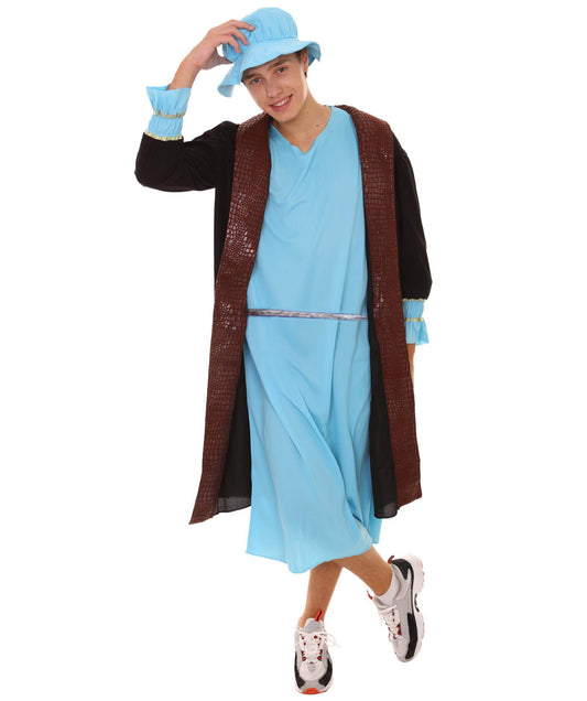 Blue Leonardo Da Vinci  Artist Costume