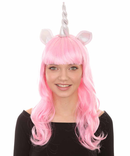 Pink Unicorn Wig