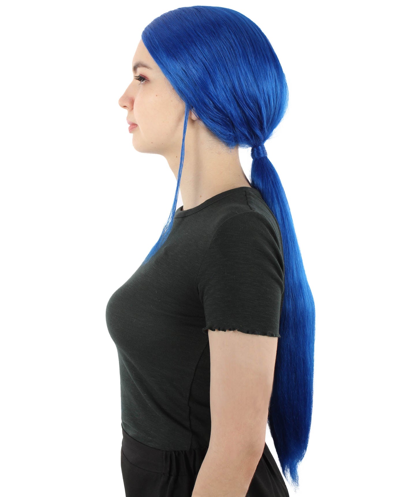 Dark Blue Premium Celebrity Wig