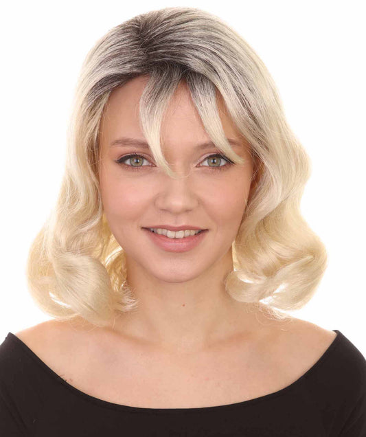 Womens Evil Bride Doll Wig 