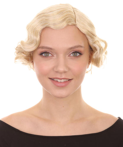 Blonde Womens Peculiar Wig