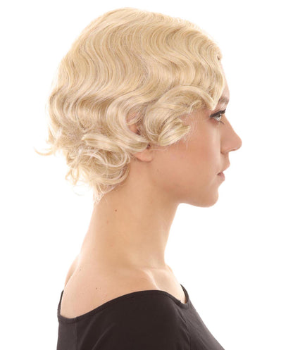 Blonde Womens Peculiar Wig