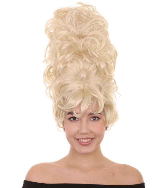 Blonde Giant Beehive Wig