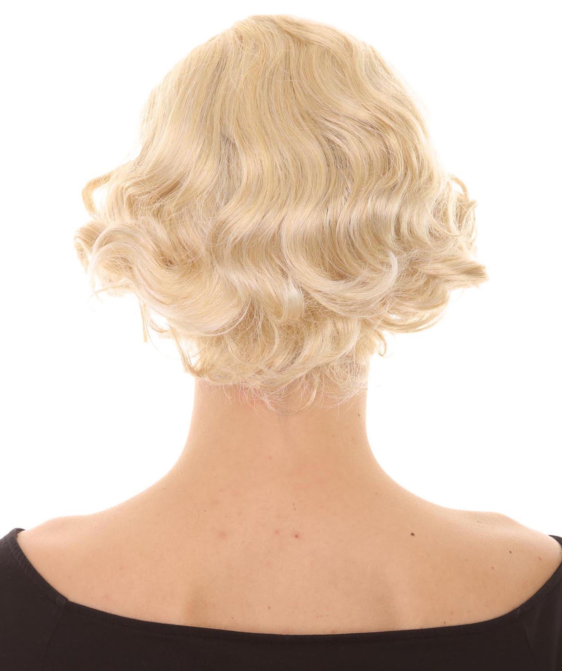 Blonde Womens Peculiar Wig