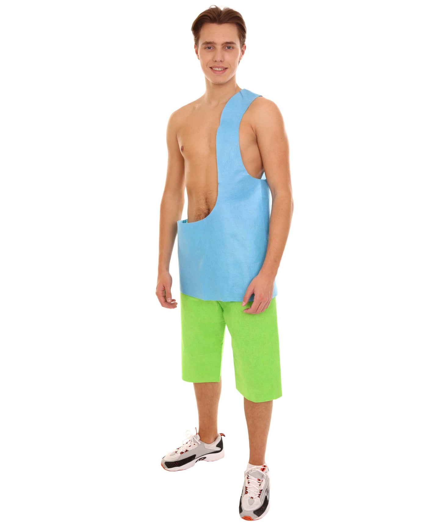 Men's Aspen Heitz Movie Costume | Blue Green Halloween Costume.