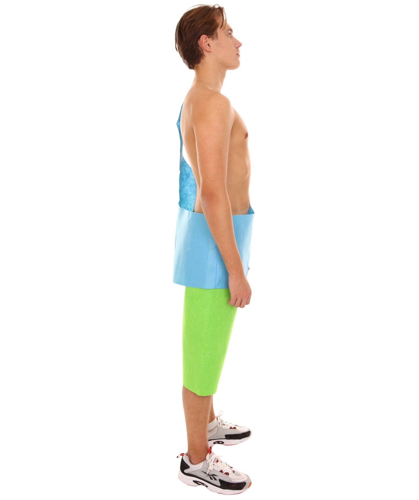 Men's Aspen Heitz Movie Costume | Blue Green Halloween Costume.