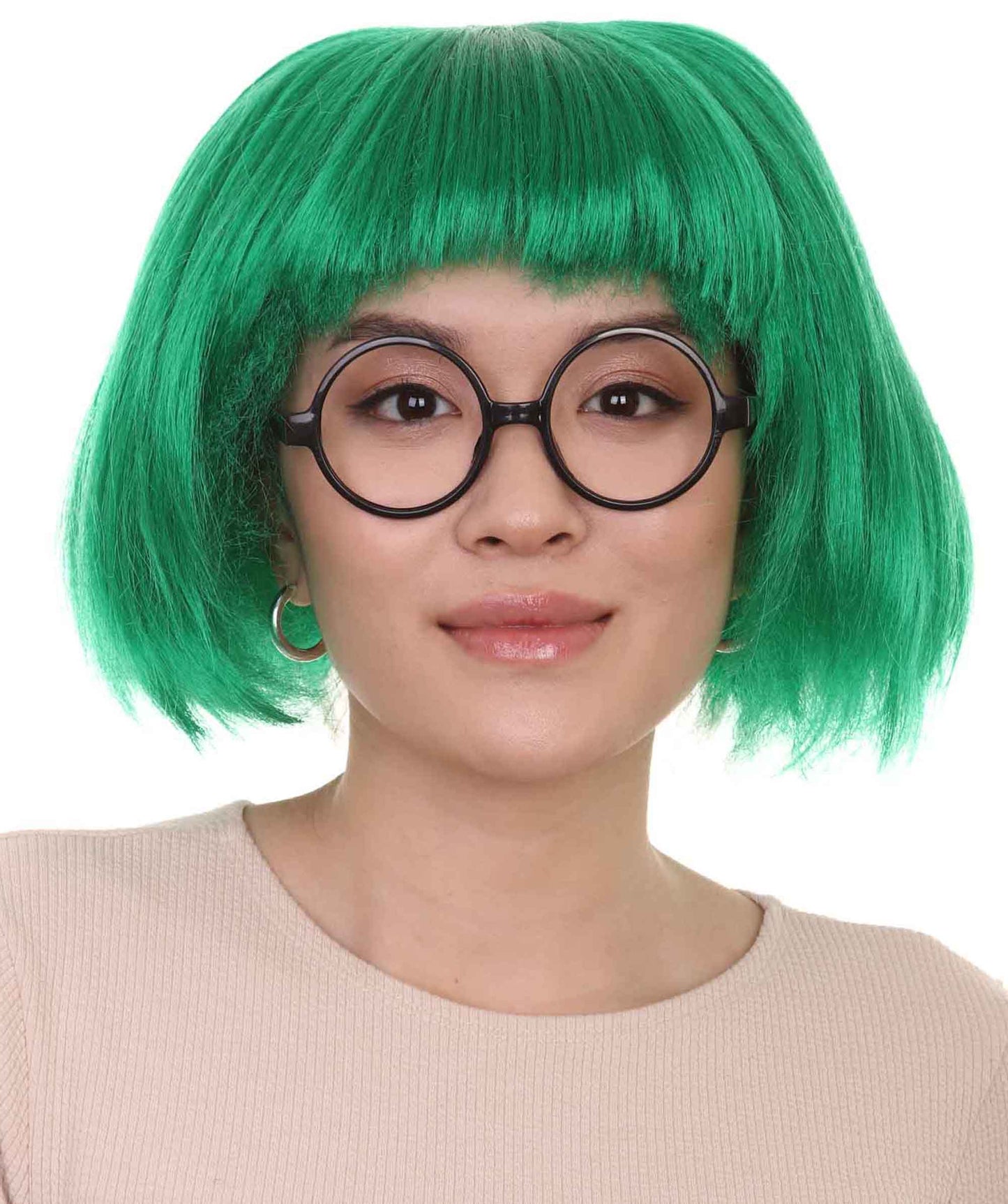 Green Fashion Edna Multiple Colors Bob Wig