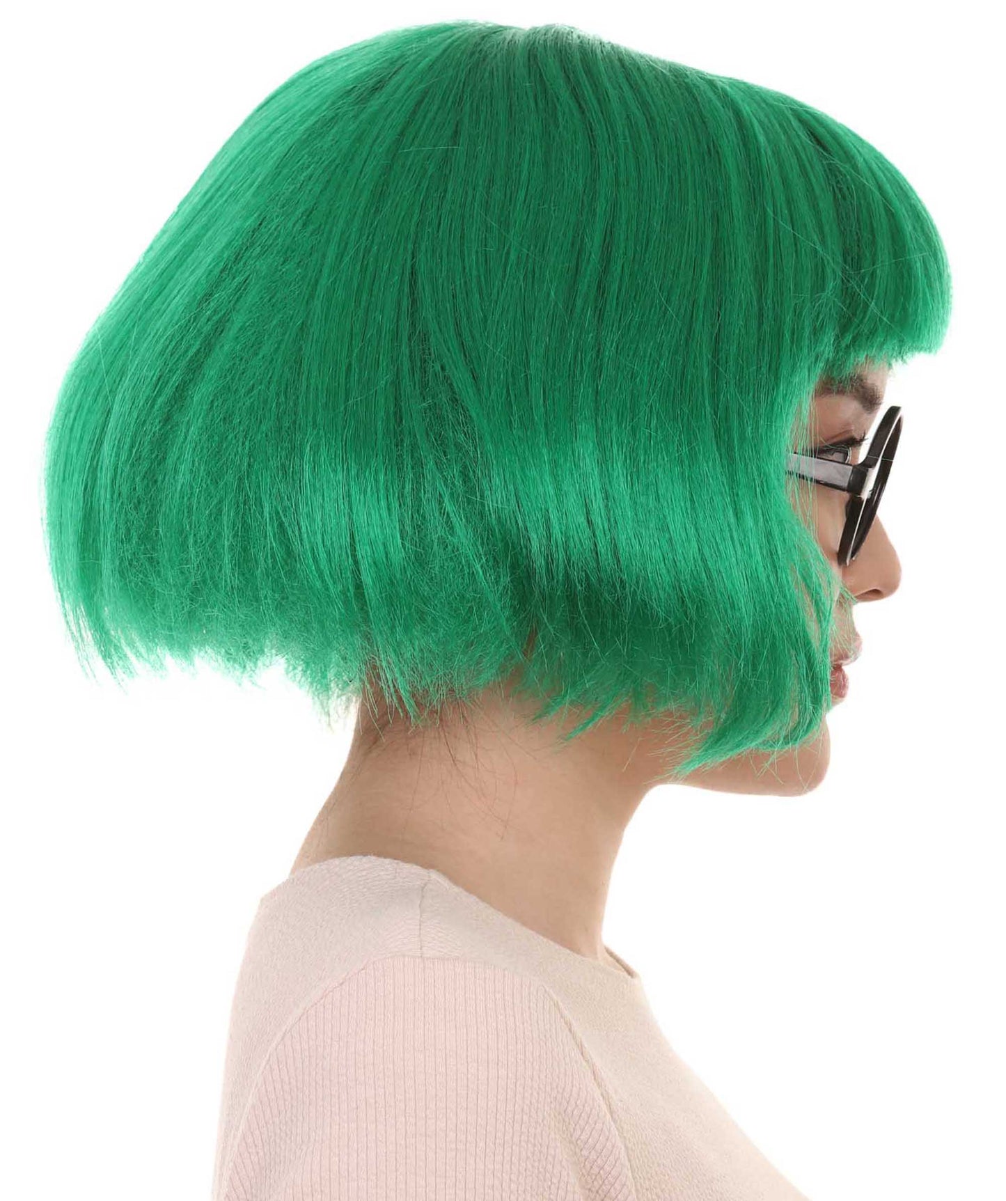 Green Fashion Edna Multiple Colors Bob Wig