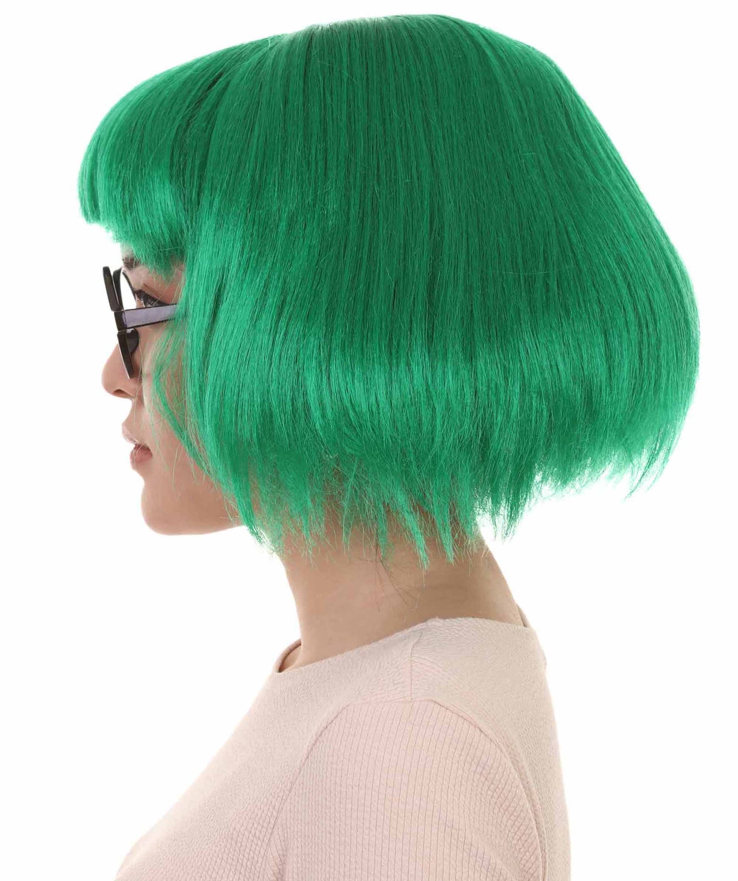 Green Fashion Edna Multiple Colors Bob Wig