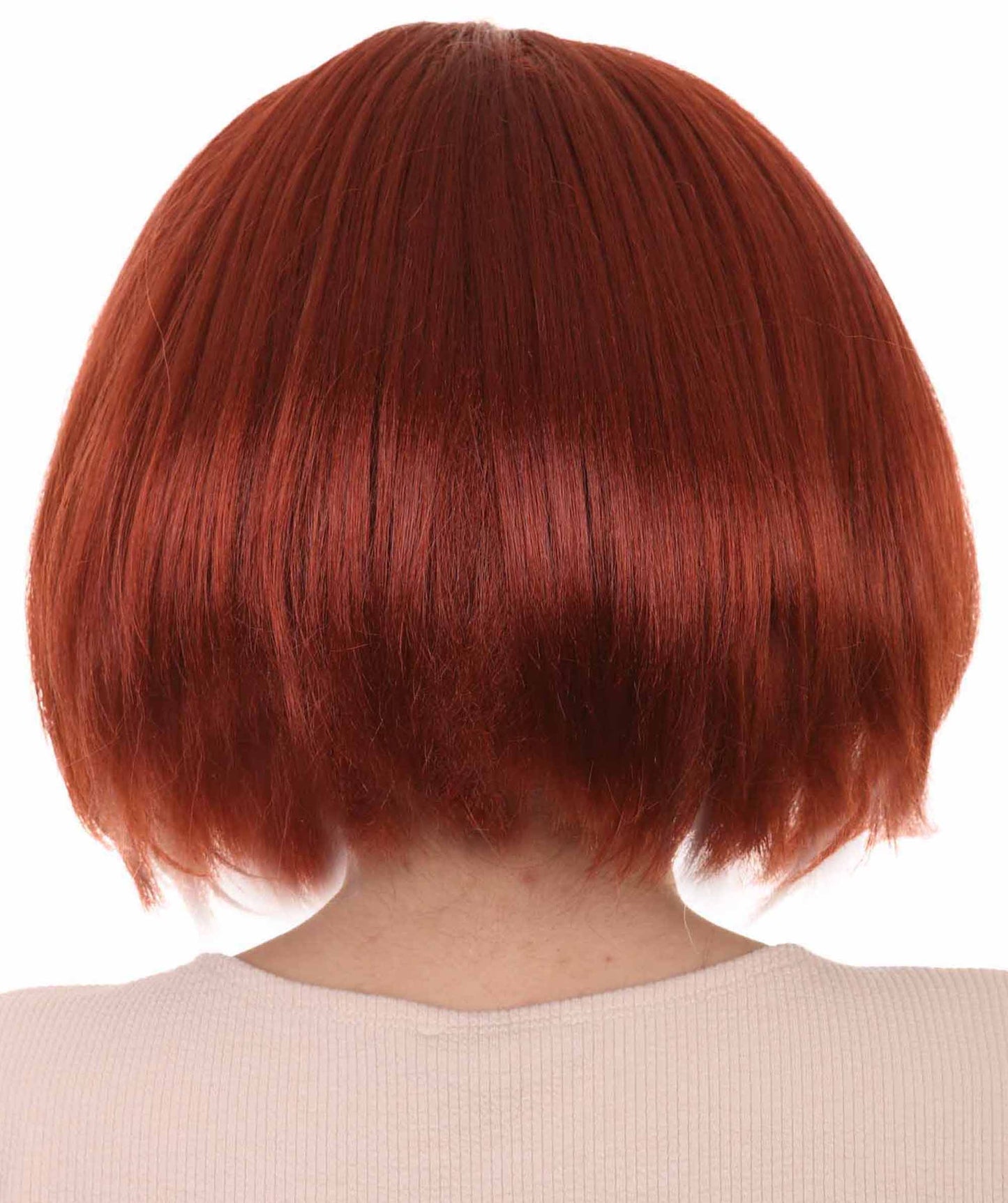 Dark Auburn Fashion Edna Multiple Colors Bob Wig