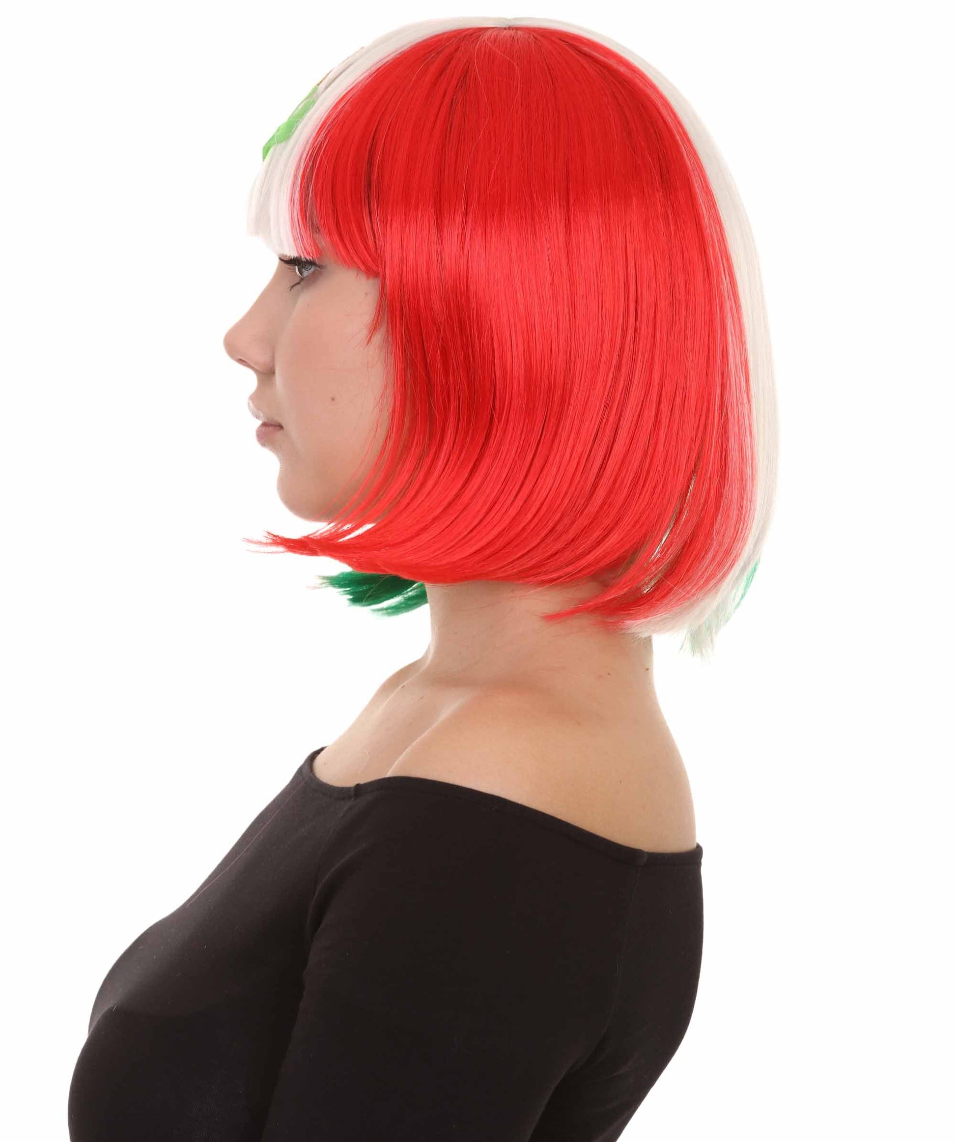 Mexico Flag Bob Wig