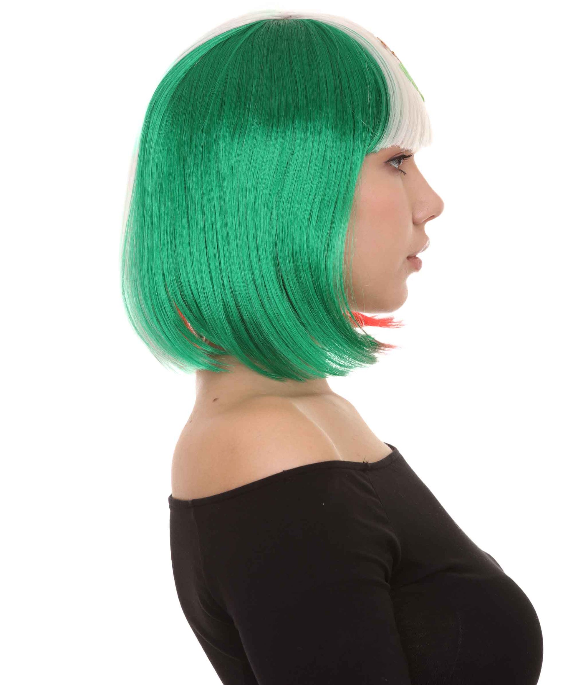 Mexico Flag Bob Wig