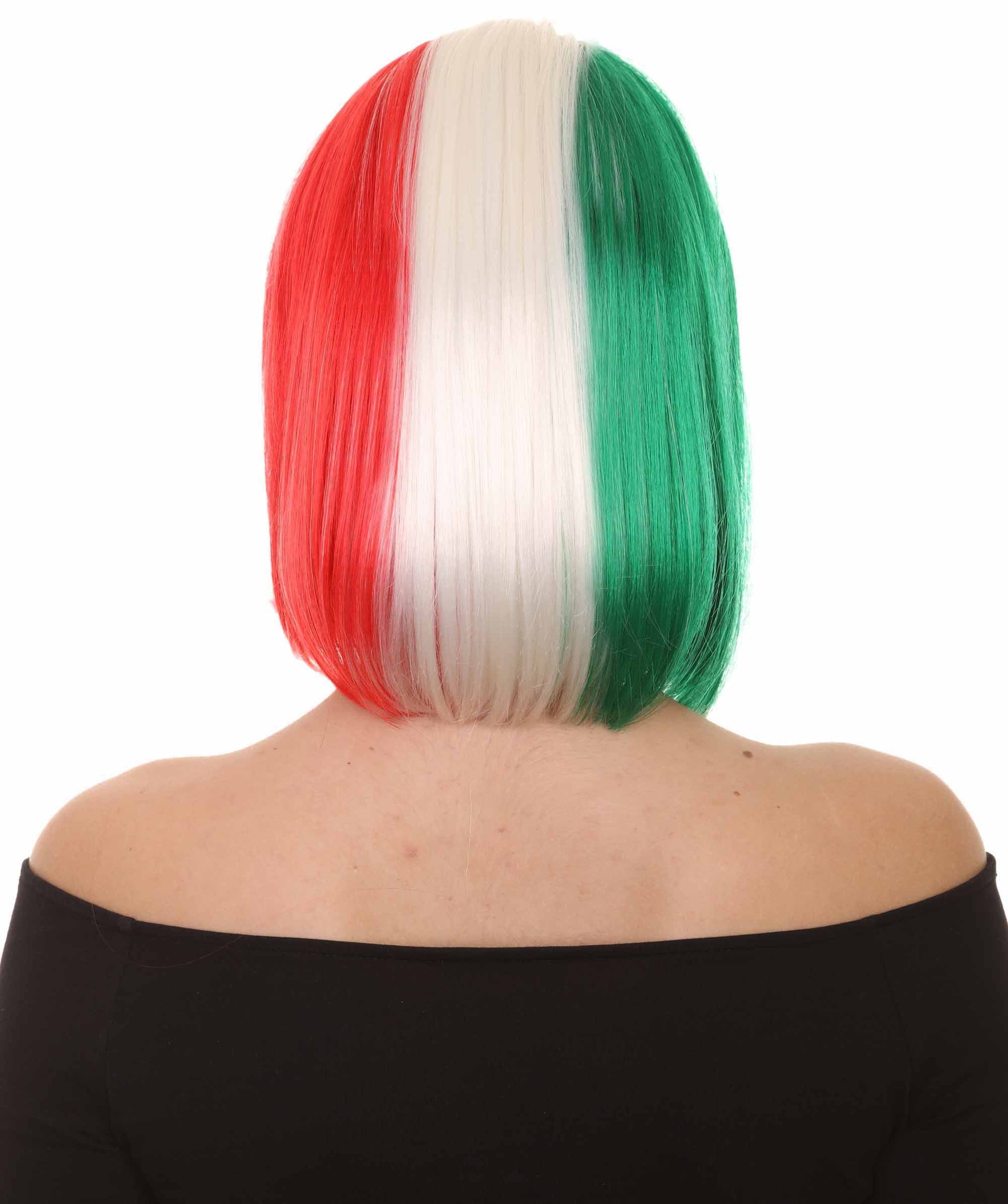 Mexico Flag Bob Wig