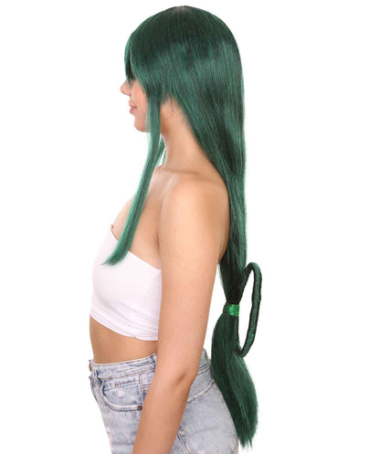 Women's 34" Inch Extra Long Length Halloween Fancy Student of Hero's Wig, Synthetic Soft Fiber Hair, Perfect for your next Conventiton and Group Anime Party! | HPO