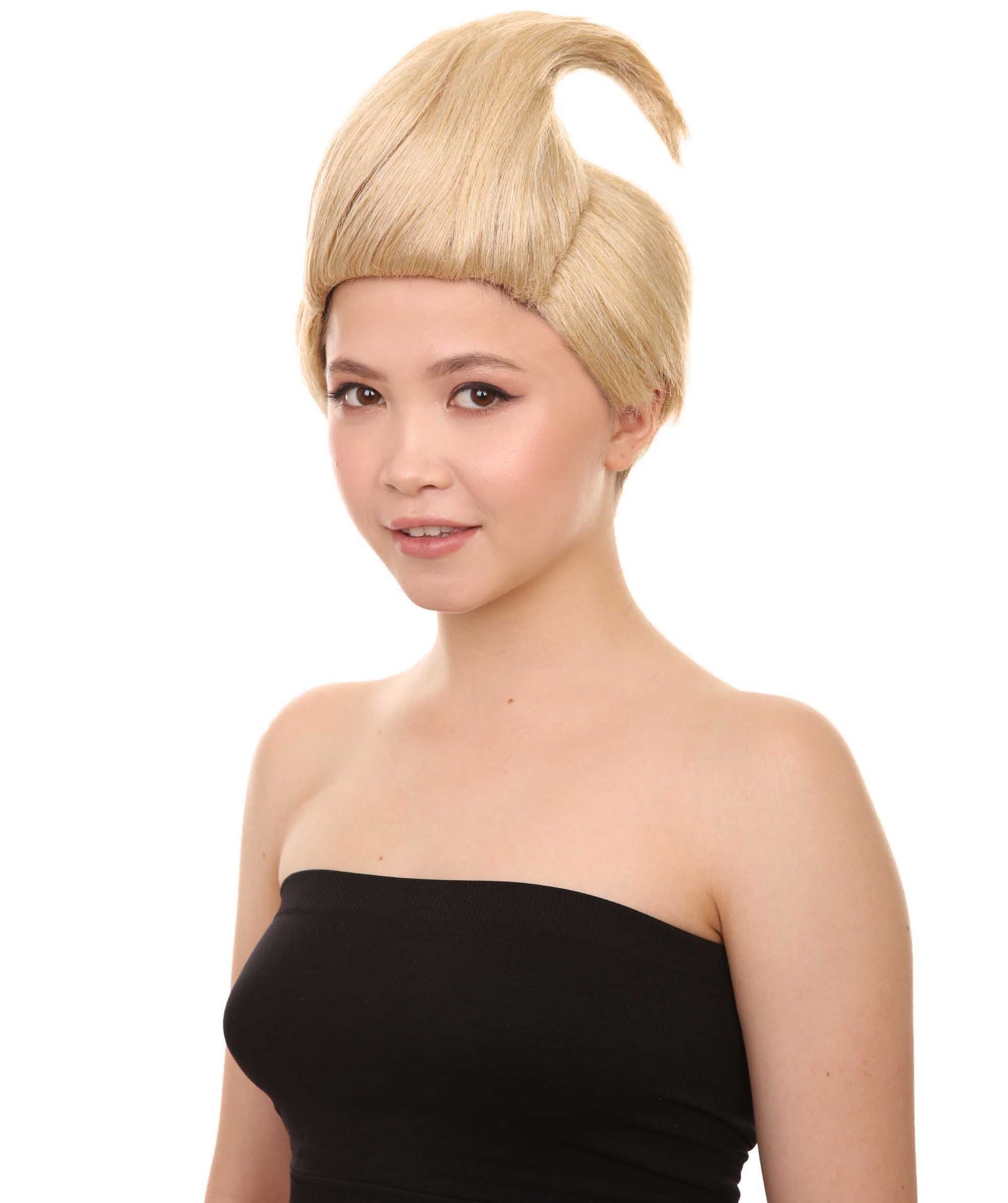 Womens Superhero Captain Wig | Blonde TV/Movie Wigs | Premium Breathable Capless Cap