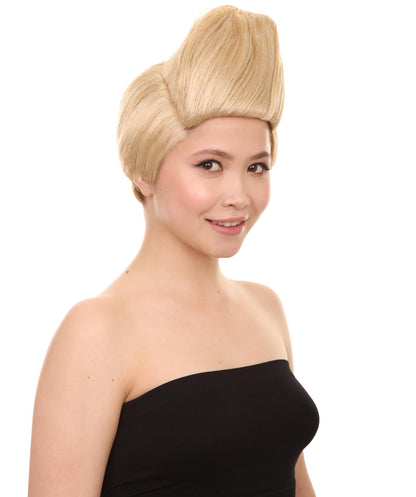 Womens Superhero Captain Wig | Blonde TV/Movie Wigs | Premium Breathable Capless Cap