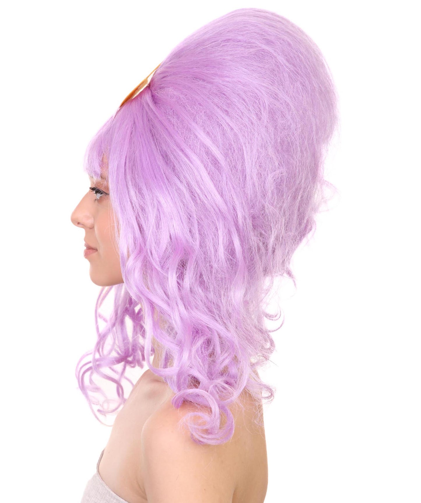 Time Adventure Space Princess Lumpy | Purple Cartoon Character Wig | Premium Halloween Wig