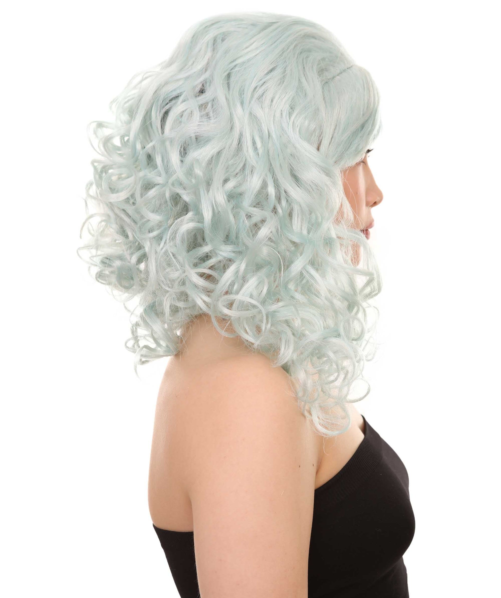 Lt Blue Anime Wig