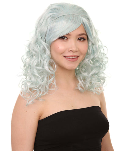 Lt Blue Anime Wig