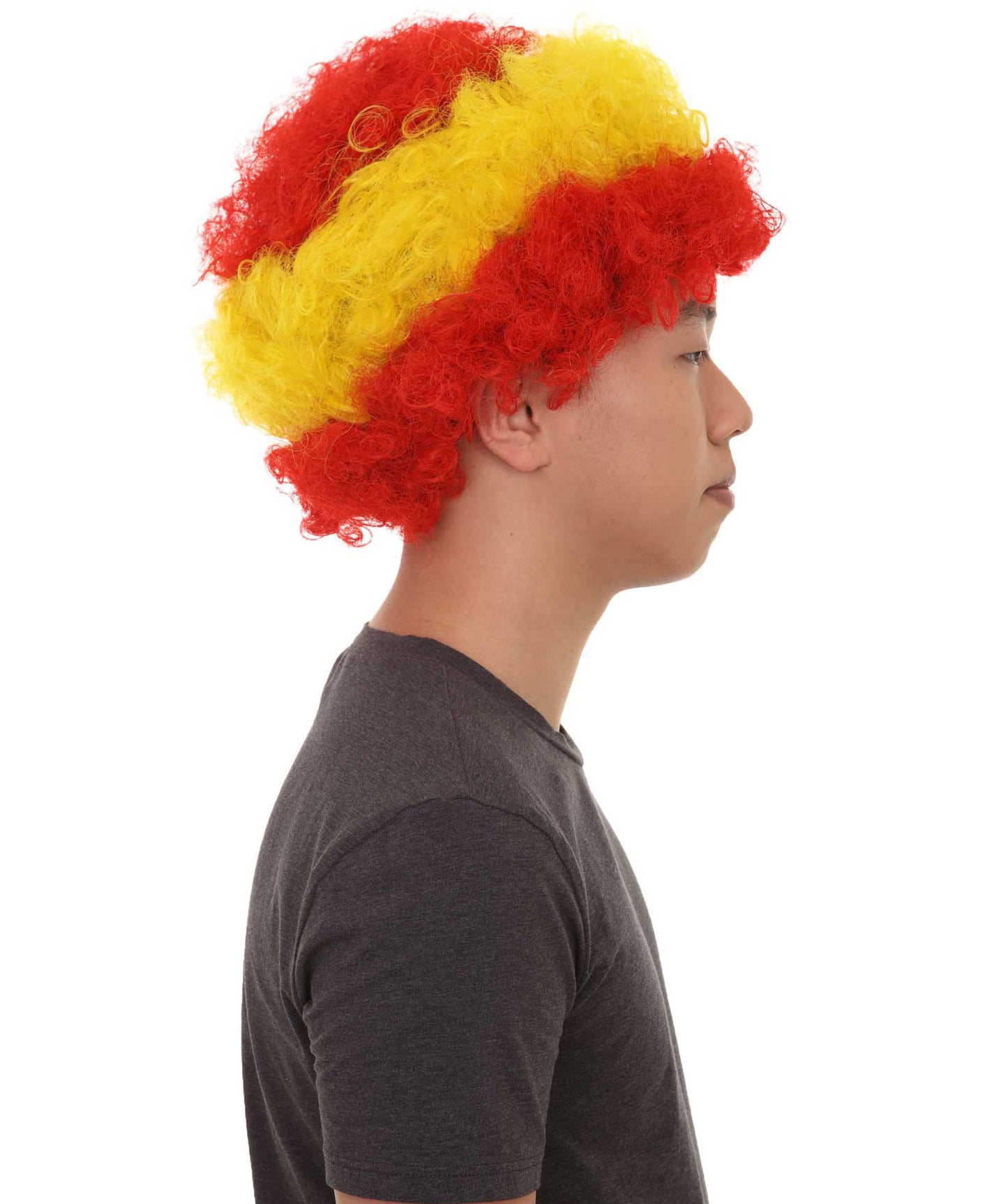 Spain sport afro wig