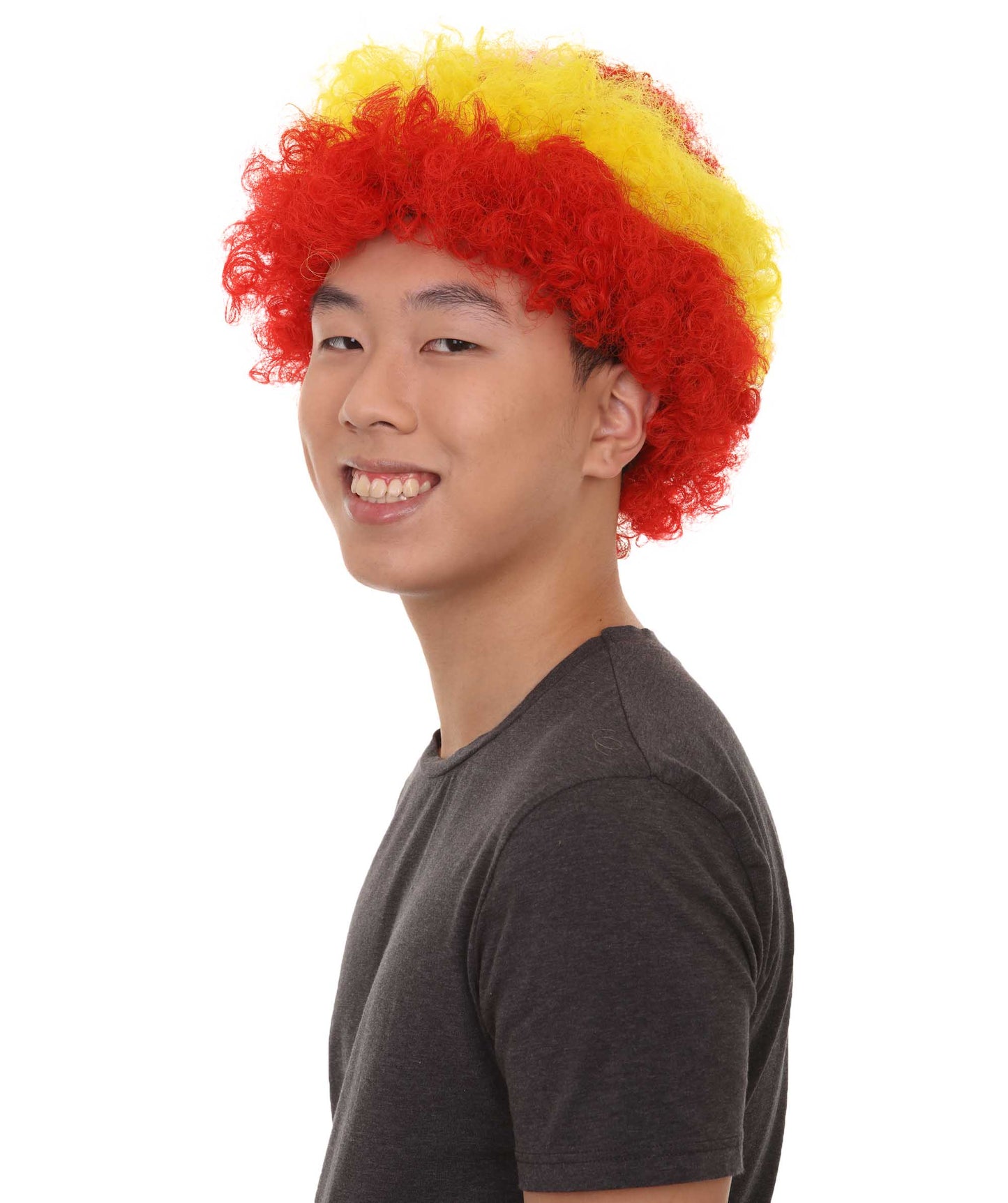 Spain sport afro wig