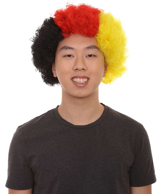 Germany sport afro wig
