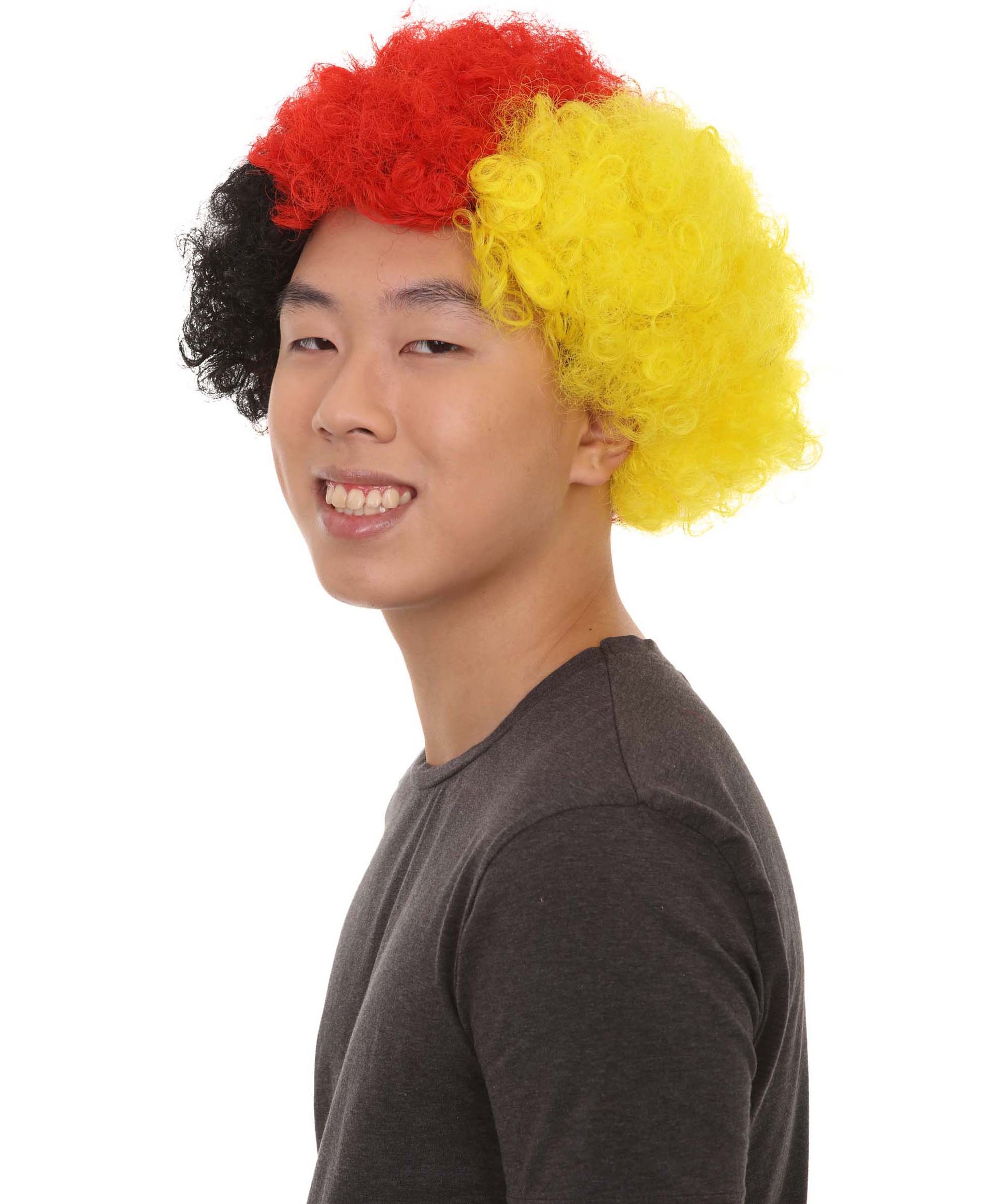 Germany sport afro wig