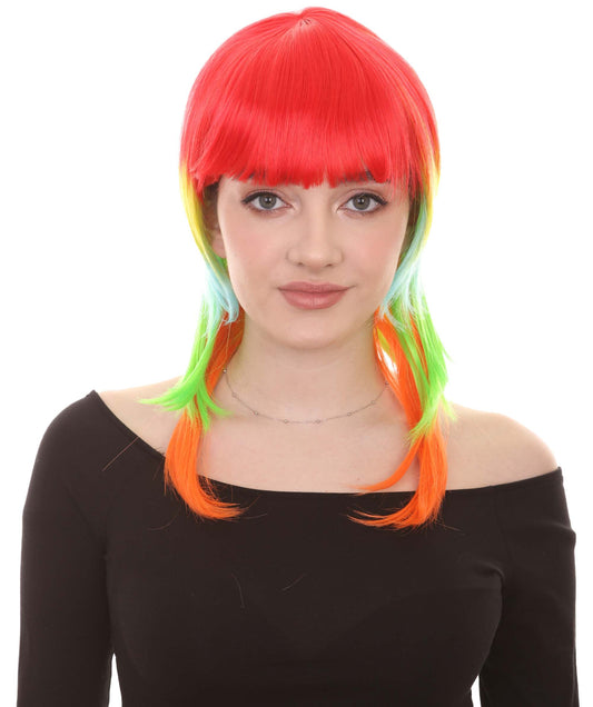 Multicolor Cosplay Wig