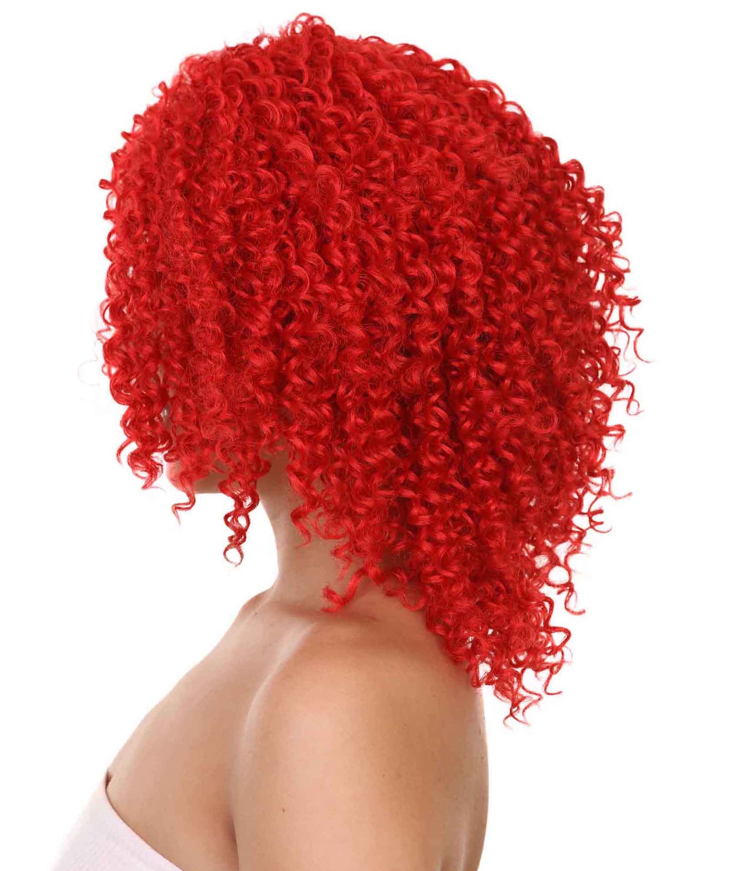 Queen of Drag Fierce Fire Red Wig