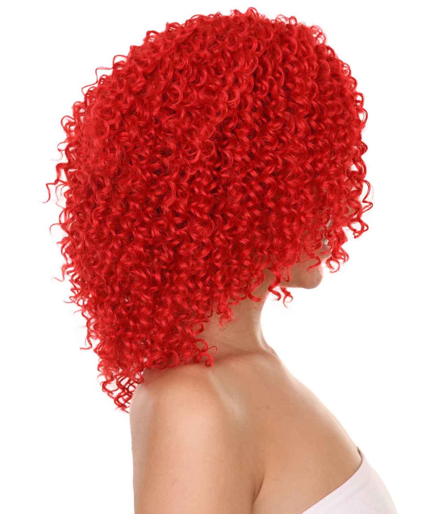 Queen of Drag Fierce Fire Red Wig