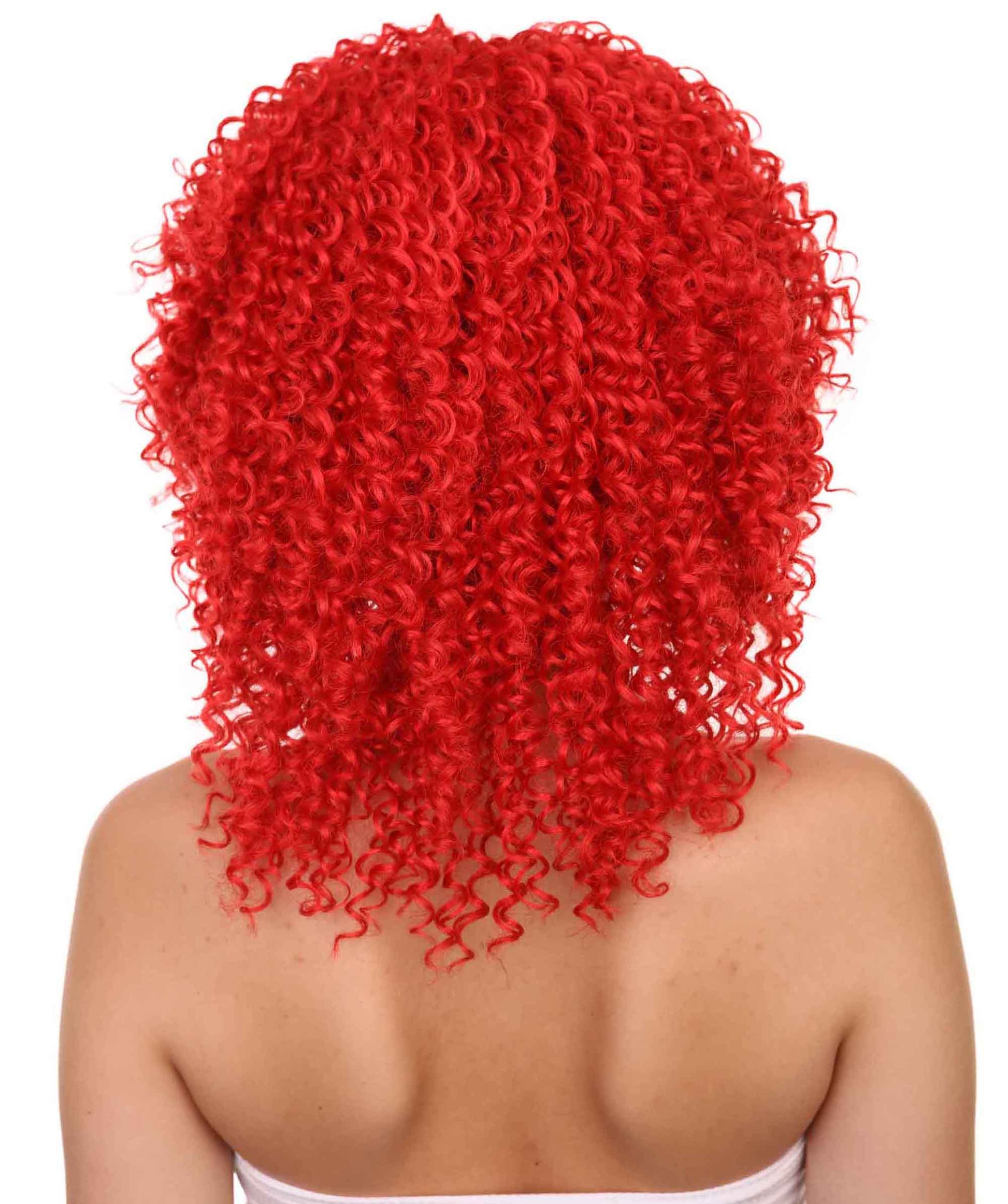 Queen of Drag Fierce Fire Red Wig