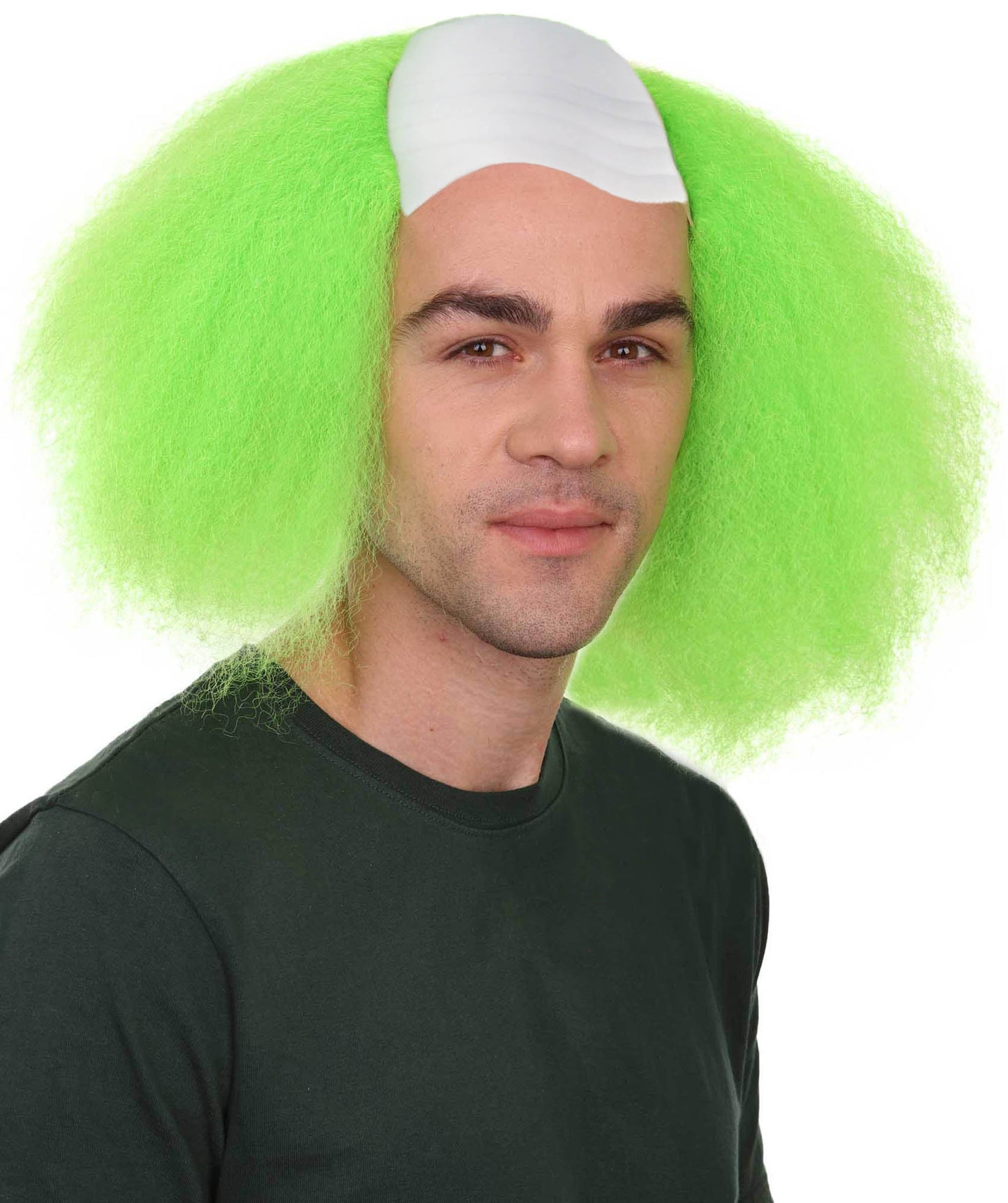 Scary Green Clown Men's Killer Wig | Halloween Wig