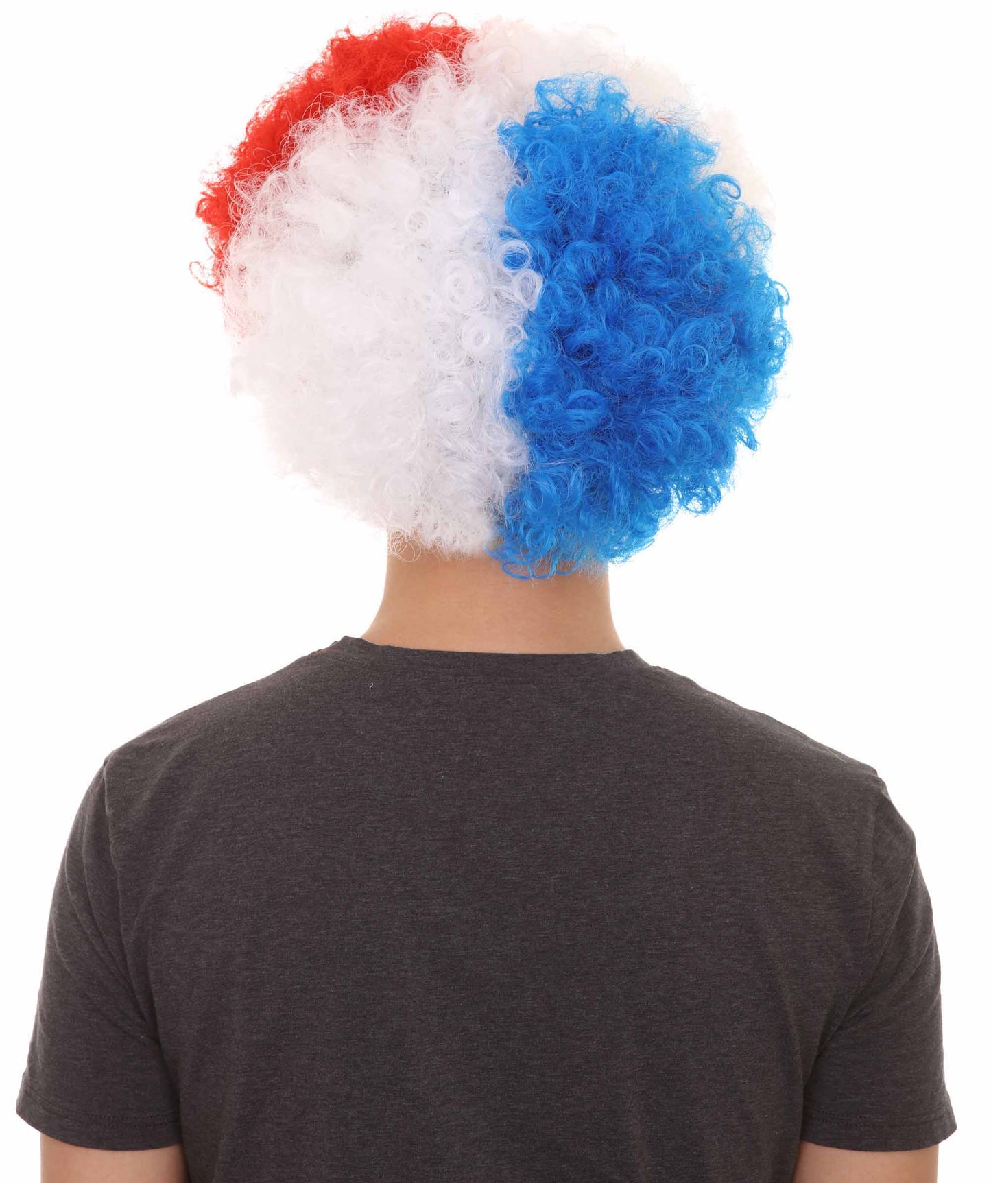 Panama Flag Sport Afro Wig