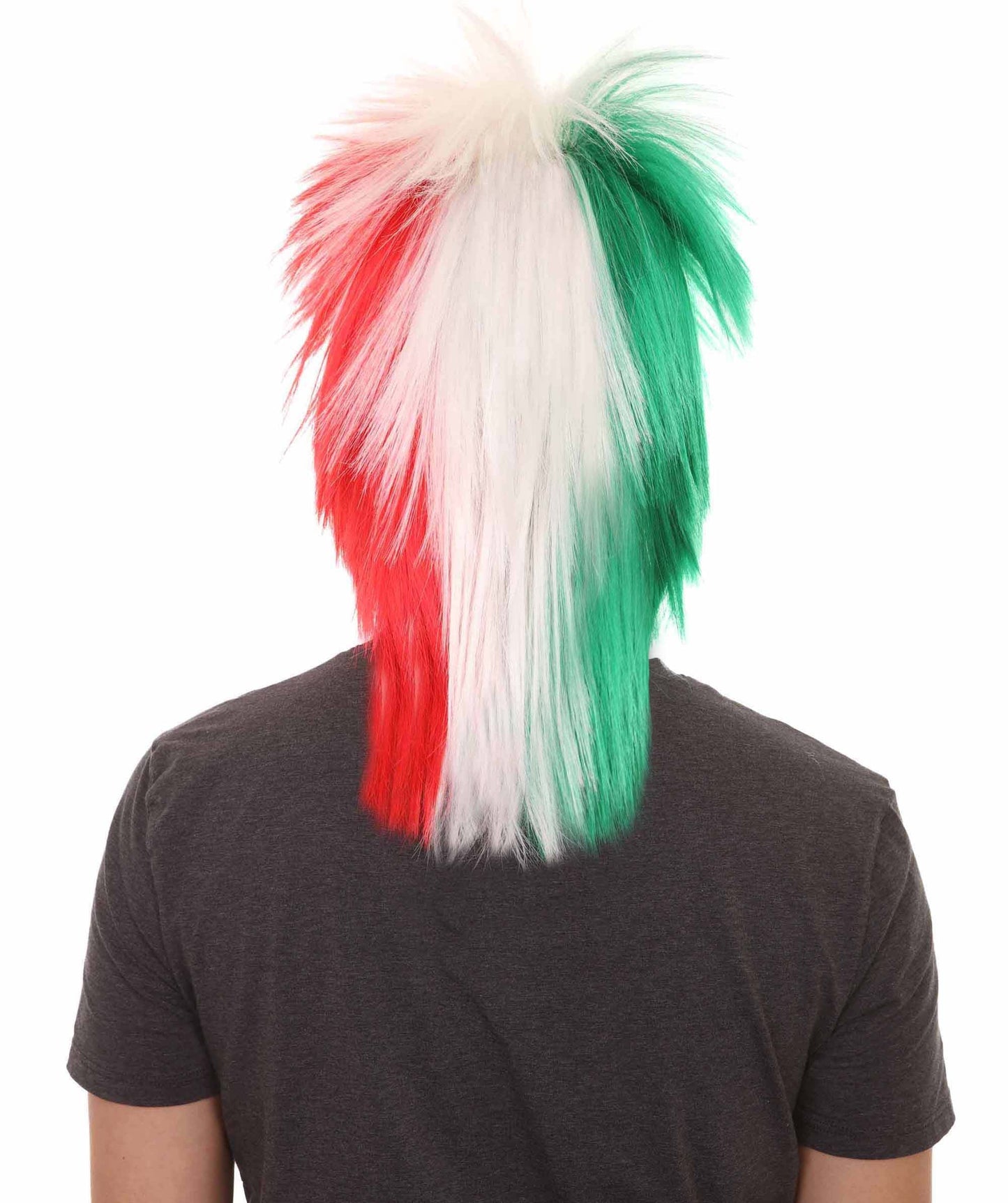 Mexico Flag Sport Wigs