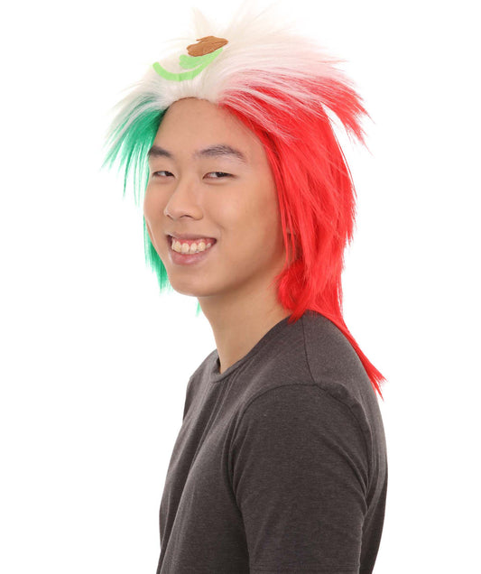 Mexico Flag Sport Wigs