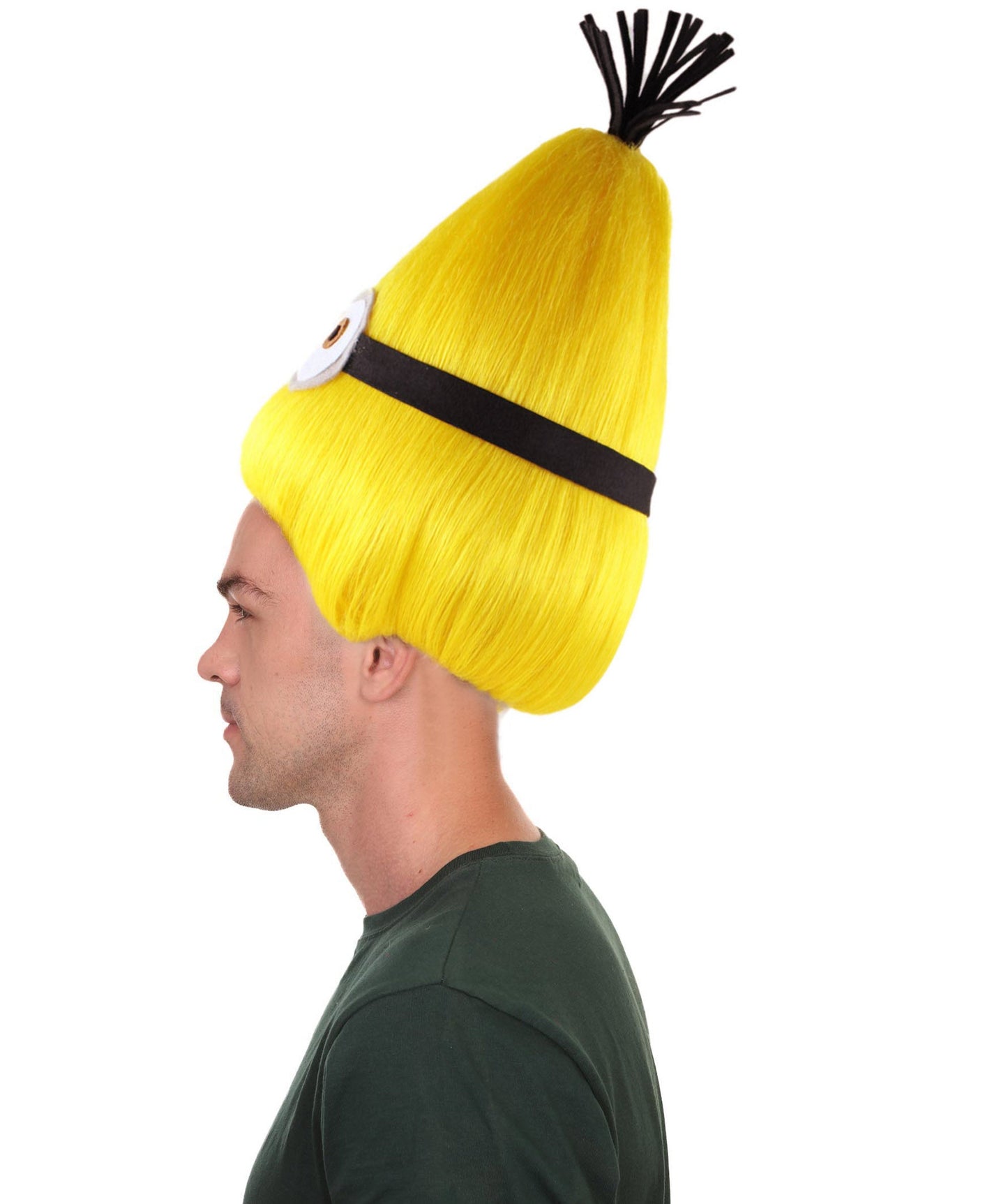 Animation Yellow Men's Wig | Premium Breathable Capless Cap