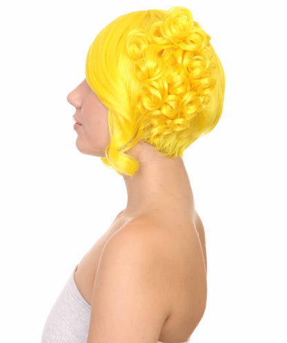 Yellow Candy Girl Wig