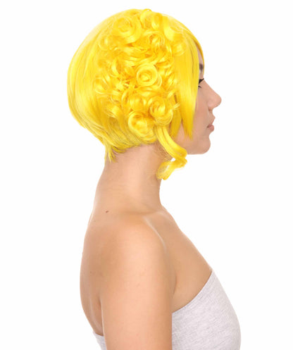 Yellow Candy Girl Wig