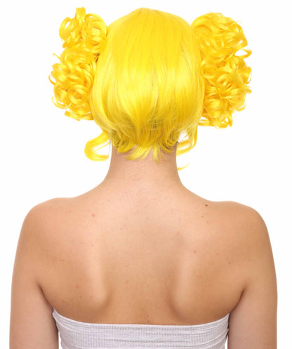 Yellow Candy Girl Wig