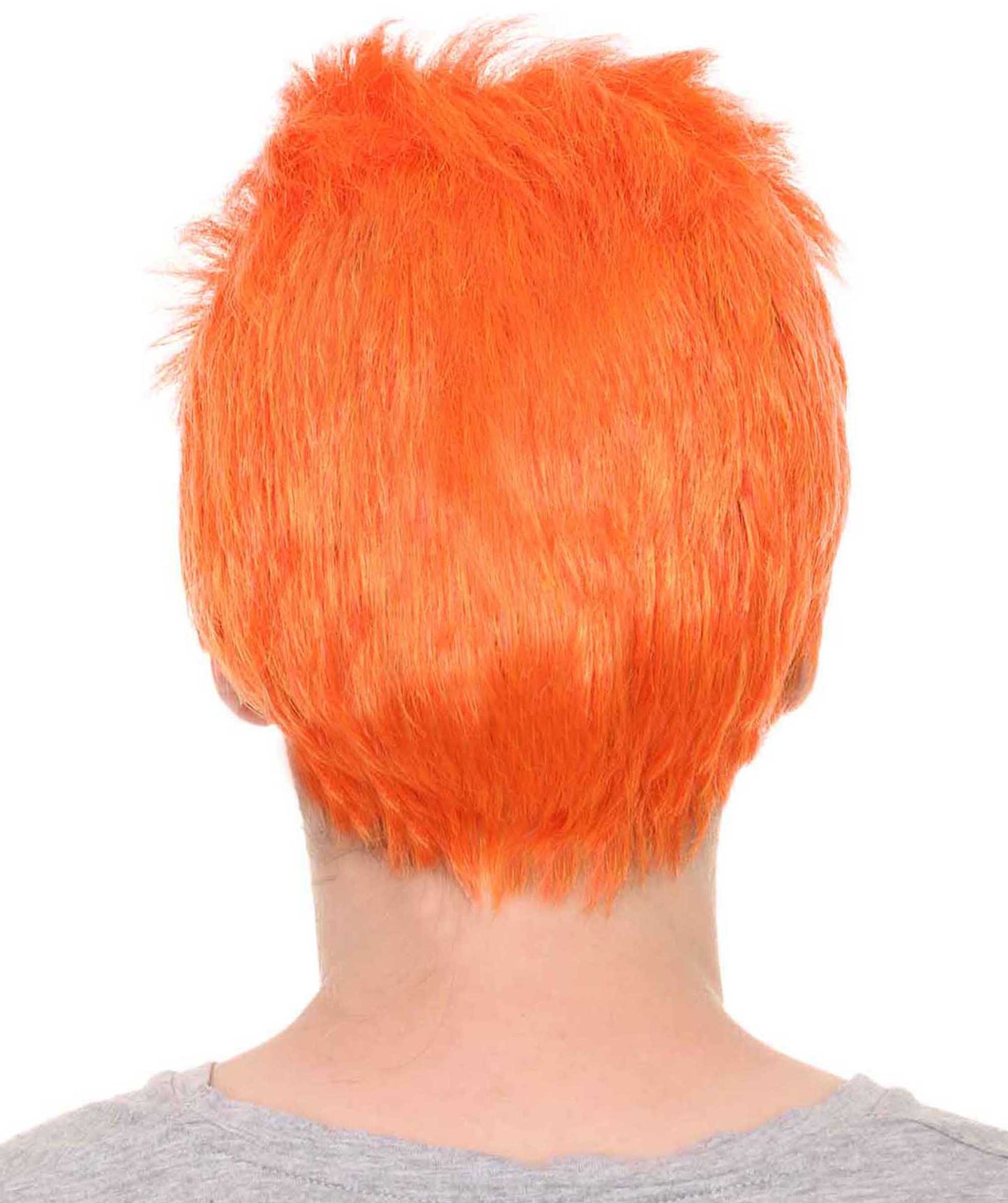 Light Orange Men Fancy Wig