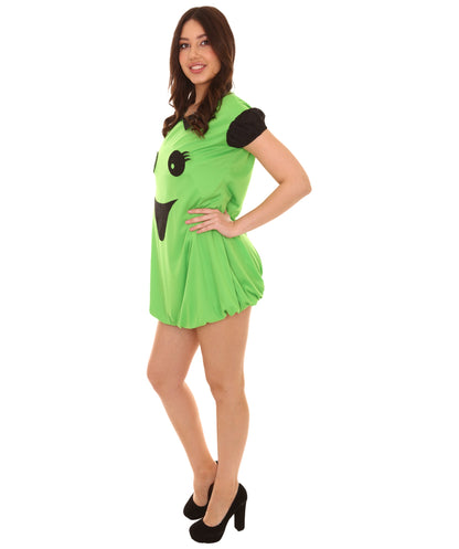 Women's Ghost Dress | Green Halloween Costume