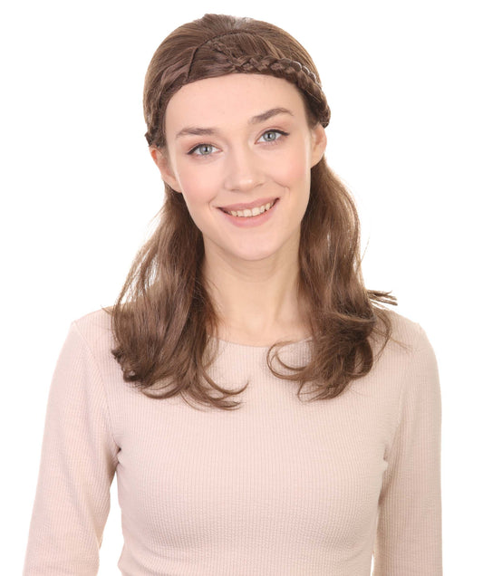 Brown Braid Women's Wig