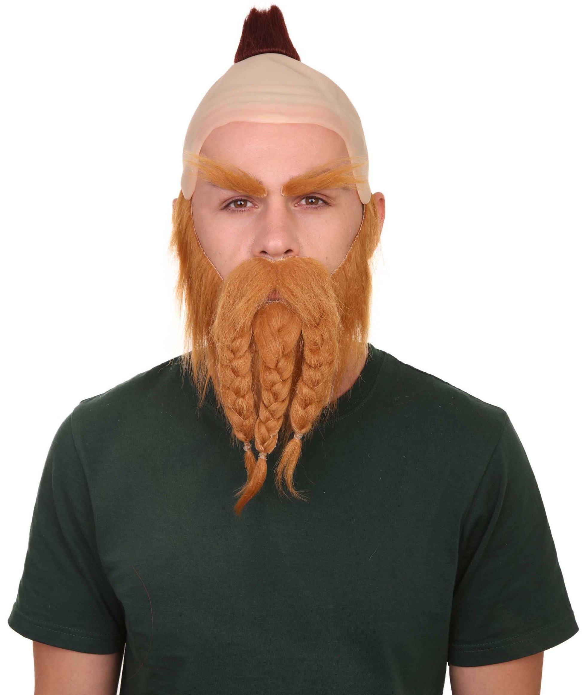 Dwarf Warrior Mens Wig