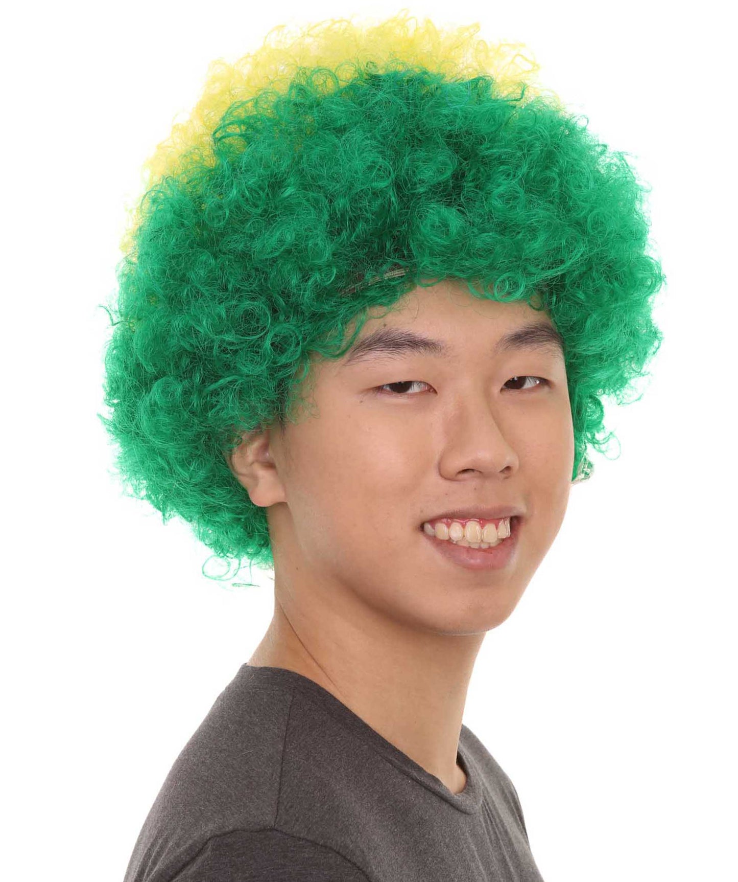 Brazil Flag Wig